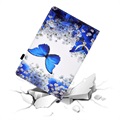 Wonder Serie Lenovo Tab M10 HD Gen 2 Folio Hülle - Blau Schmetterling