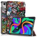 Lenovo Tab M11 Tri-Fold Serie Smart Folio Hülle - Graffiti