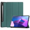 Lenovo Tab P12 Pro Tri-Fold Serie Smart Folio Hülle - Grün