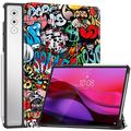 Lenovo Yoga Tab Plus Tri-Fold Serie Smart Folio Hülle - Graffiti