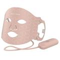 Lichttherapie-Maske mit 7 Farben für das Gesicht - Rosa