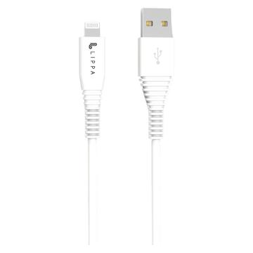 Lippa USB-A / Lightning Kabel 12W - 1m - Weiß