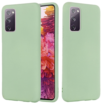 Samsung Galaxy S20 FE 5G Liquid Silikon Case - Grün