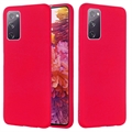 Samsung Galaxy S20 FE 5G Liquid Silikon Case - Rot