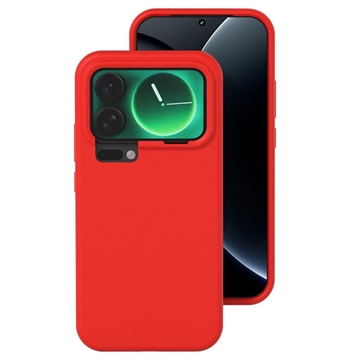 Xiaomi 17 Flüssig-Silikonhülle - Rot