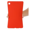 Samsung Galaxy Tab A7 Lite Liquid Silikonhülle - Rot