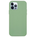 iPhone 14 Pro Liquid Silikon Case - Grün
