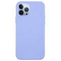 iPhone 14 Pro Liquid Silikon Case - Hell Lila