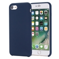iPhone 7/8/SE (2020)/SE (2022) Liquid Silikon Case (Offene Verpackung - Ausgezeichnet) - Dunkel Blau