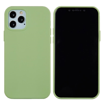 iPhone 12 Pro Max Flüssigsilikonhülle - Hellgrün