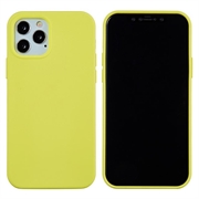iPhone 12 Pro Max Flüssigsilikonhülle - Gelb