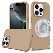 iPhone 16 Pro Liquid Silikonhülle - MagSafe-kompatibel - Wüstengold