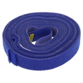 LogiLink KAB0053 Kabelbinder mit Klettverschluss - 4m - Blau