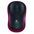 Logitech M185 Drahtlose Maus - Rot