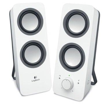 Logitech Z200 2.0 Stereo Lautsprechern - Weiß