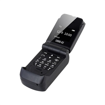 Long-CZ J9 Mini-Flip-Handy - GSM, Bluetooth - Schwarz