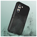Love Mei Powerful Samsung Galaxy S22+ 5G Hybrid Hülle - Schwarz