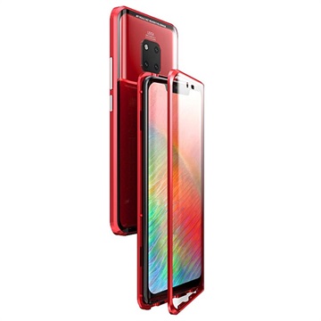 Luphie Huawei Mate 20 Pro Magnetische Hülle - Rot