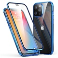 Luphie iPhone 13 Pro Max Magnetische Hülle - Blau