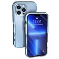 Luphie Safe Lock iPhone 13 Pro Max Metall Bumper - Blau