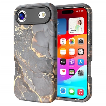 iPhone Air Luxus-Marmor-Hybridhülle
