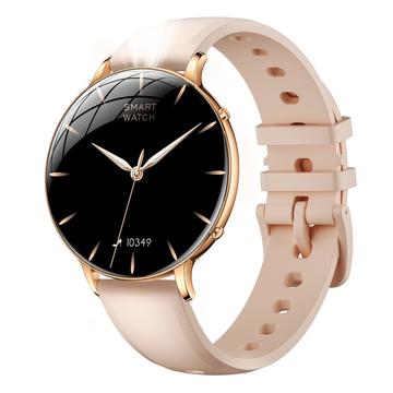 M201 - ultradünne Damen-Smartwatch mit Wasserdichtigkeit nach IP68 - Gold