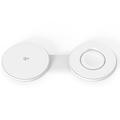 M40 2-in-1 Magnetisches drahtloses Ladegerät für iPhone, Apple Watch, AirPods - 25W/5W - Weiß