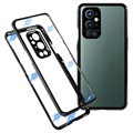 OnePlus 9 Pro Magnetisches Cover mit Panzerglas - Schwarz