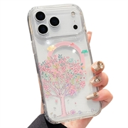 iPhone 17 Pro Max Magnetische Hülle mit eingebetteten Strasssteinen - Elstern