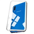 Samsung Galaxy A50 Magnetisches Cover mit Panzerglas Rückseite
