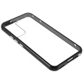 Samsung Galaxy S22 5G Magnetisches Cover mit Panzerglas - Schwarz