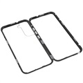 Samsung Galaxy S22 5G Magnetisches Cover mit Panzerglas - Schwarz