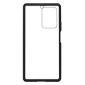 Xiaomi 11T/11T Pro Magnetisches Cover mit Panzerglas - Schwarz
