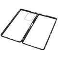 Xiaomi 11T/11T Pro Magnetisches Cover mit Panzerglas - Schwarz