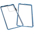 Xiaomi 11T/11T Pro Magnetisches Cover mit Panzerglas - Blau