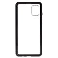 Samsung Galaxy A51 Magnetisches Cover mit Panzerglas - Schwarz