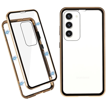 Samsung Galaxy S23+ 5G Magnetisches Cover mit Panzerglas - 9H