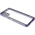 Sony Xperia 10 IV Magnetisches Cover mit Panzerglas - Purpur