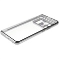 Xiaomi Mi 11 Ultra Magnetisches Cover mit Panzerglas - Silber