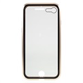 iPhone 7/8/SE (2020)/SE (2022) Magnetisches Cover mit Panzerglas - Gold