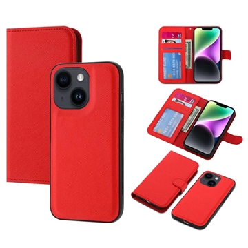 iPhone 14 Plus Magnetisches Detachable Schutzhülle - Rot