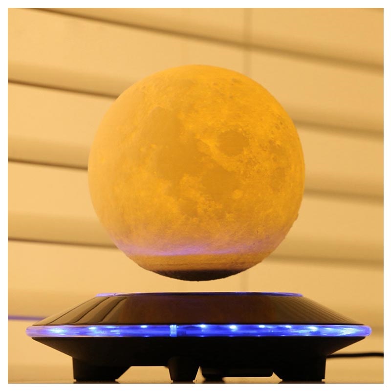 Magnetisches Schwebender 3d Mond Led Lampe Nachtlicht 