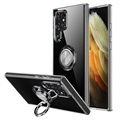 Samsung Galaxy S22 Ultra 5G Magnetische Schutzhülle mit Ringhalter