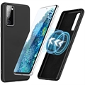 Samsung Galaxy S20 FE/S20 FE 5G Magnetische Silikon Case - Schwarz