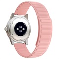 Samsung Galaxy Watch4/Watch4 Classic Magnetische Silikon Sportarmband - Rosa