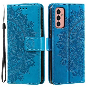 Samsung Galaxy A14 Mandala Serie Wallet Hülle