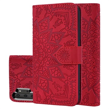 Mandala Serie Samsung Galaxy Note10+ Wallet Schutzhülle