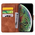 Mandala Serie iPhone 11 Wallet Schutzhülle - Braun