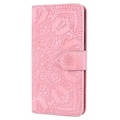 Mandala Serie iPhone 11 Wallet Schutzhülle - Rosa