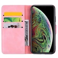 Mandala Serie iPhone 11 Wallet Schutzhülle - Rosa